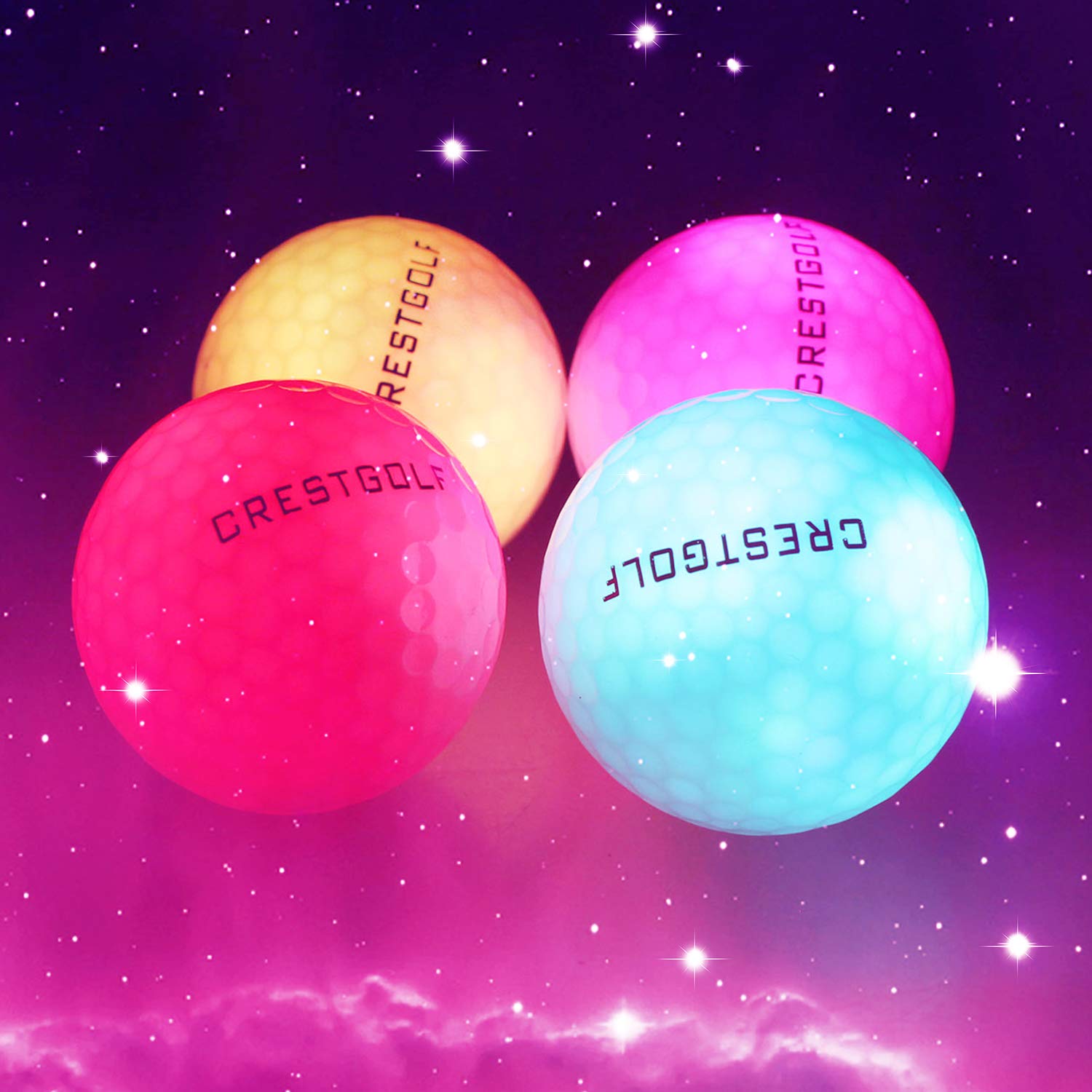 Golf Equipment Gifts - Crestgolf Golf Ball with Logo 3pcs/6pcs/10pcs/30pcs/Pack