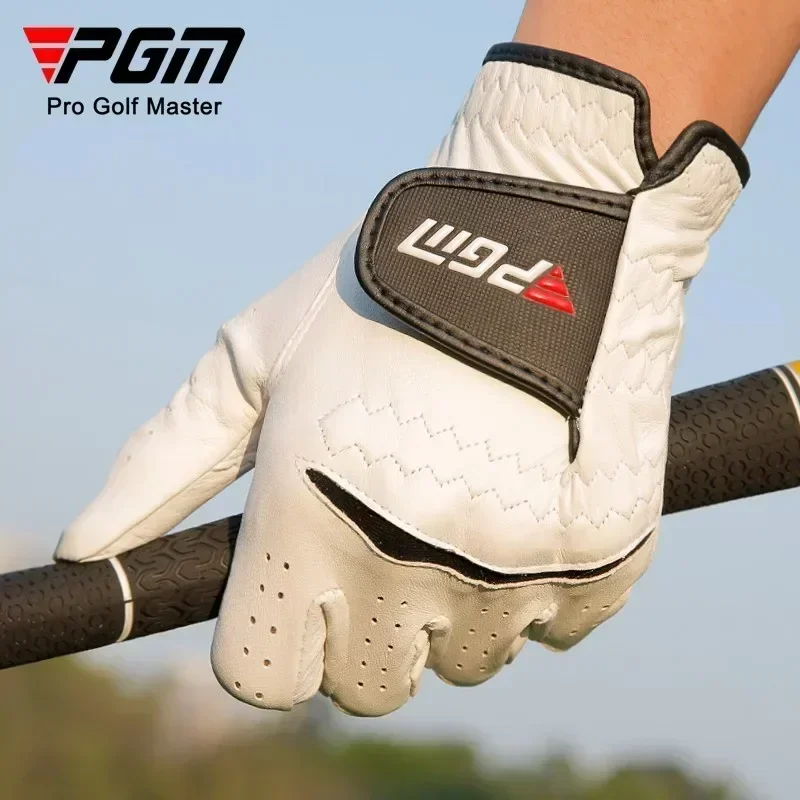 PGM Men Golf Gloves Kid White  - Golf Equipment Wholesale ulasan dan harga