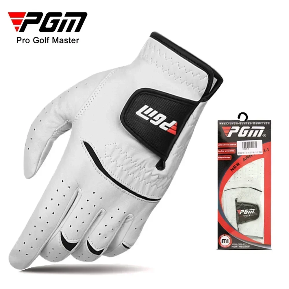 PGM Men Golf Gloves Kid White  - Golf Equipment Wholesale ulasan dan harga