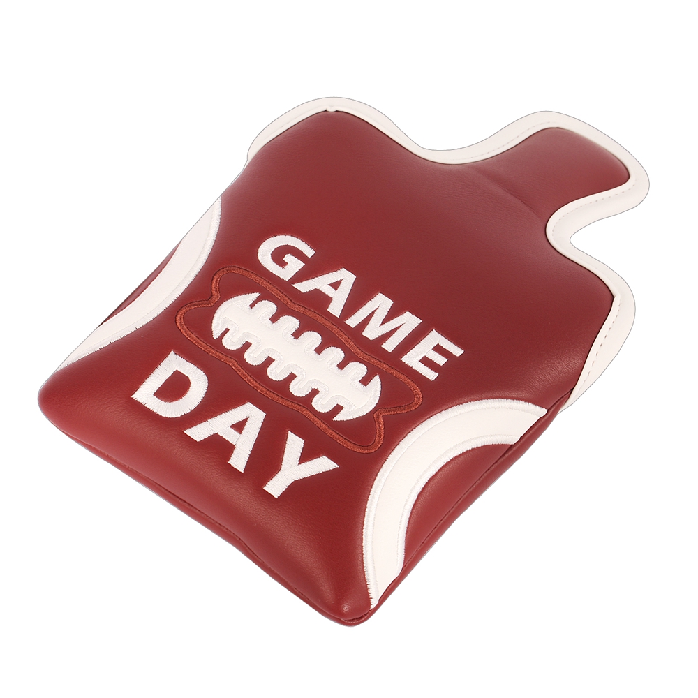 PU Leather Game Day Embroidery - Putter Mallet Blade ulasan dan harga