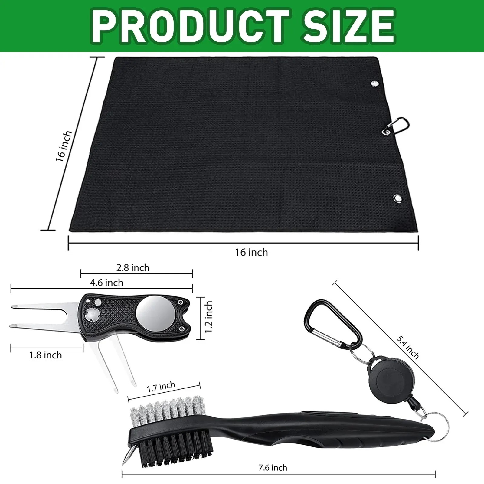 Golf Club Brush and Towel Clea - Golf Equipment Wholesale ulasan dan harga
