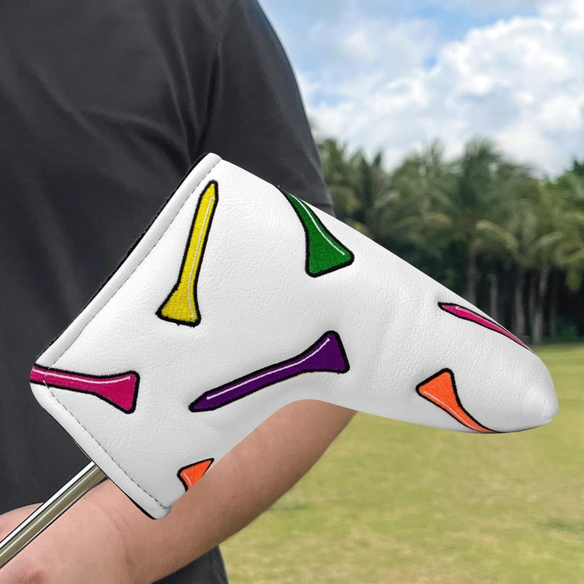 Funny Golf Putter Cover Headco - Putter Mallet Blade ulasan dan harga
