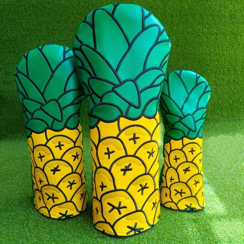 Pineapple Golf Club Head Cover - Golf Equipment Deals ulasan dan harga