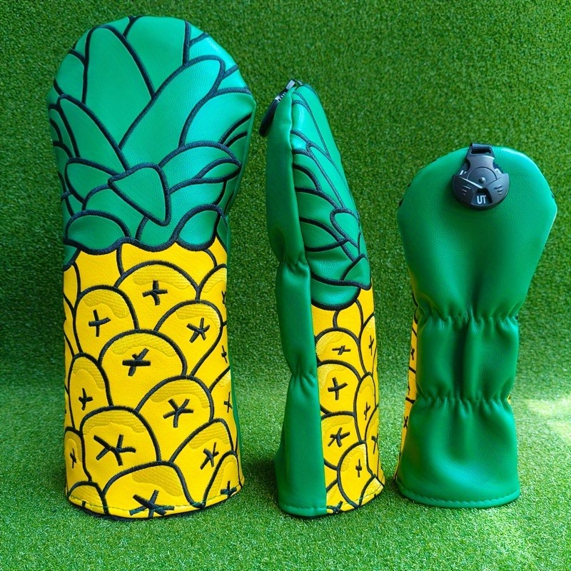 Pineapple Golf Club Head Cover - Golf Equipment Deals ulasan dan harga