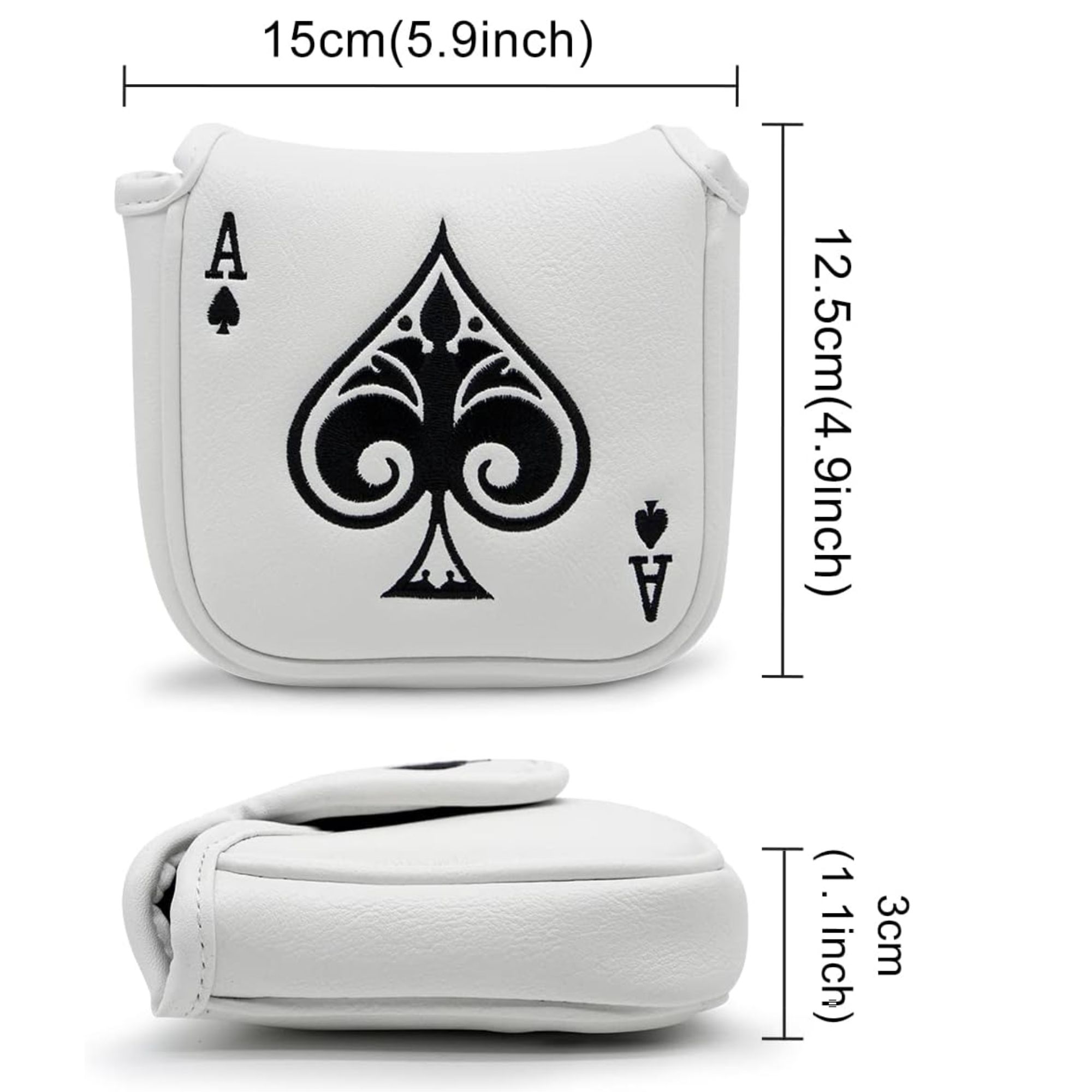 Funny Golf Putter Cover Headco - Putter Mallet Blade ulasan dan harga