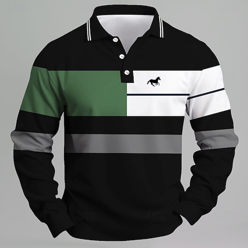 Men's Striped Printed Unicorn  - Golf Equipment Wholesale ulasan dan harga