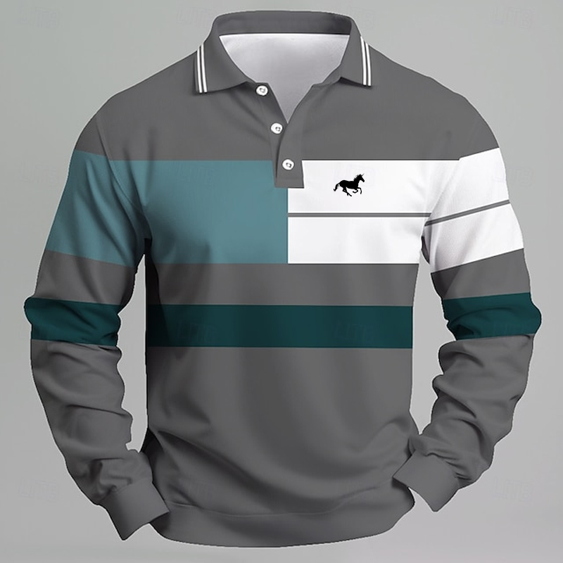 Men's Striped Printed Unicorn  - Golf Equipment Wholesale ulasan dan harga