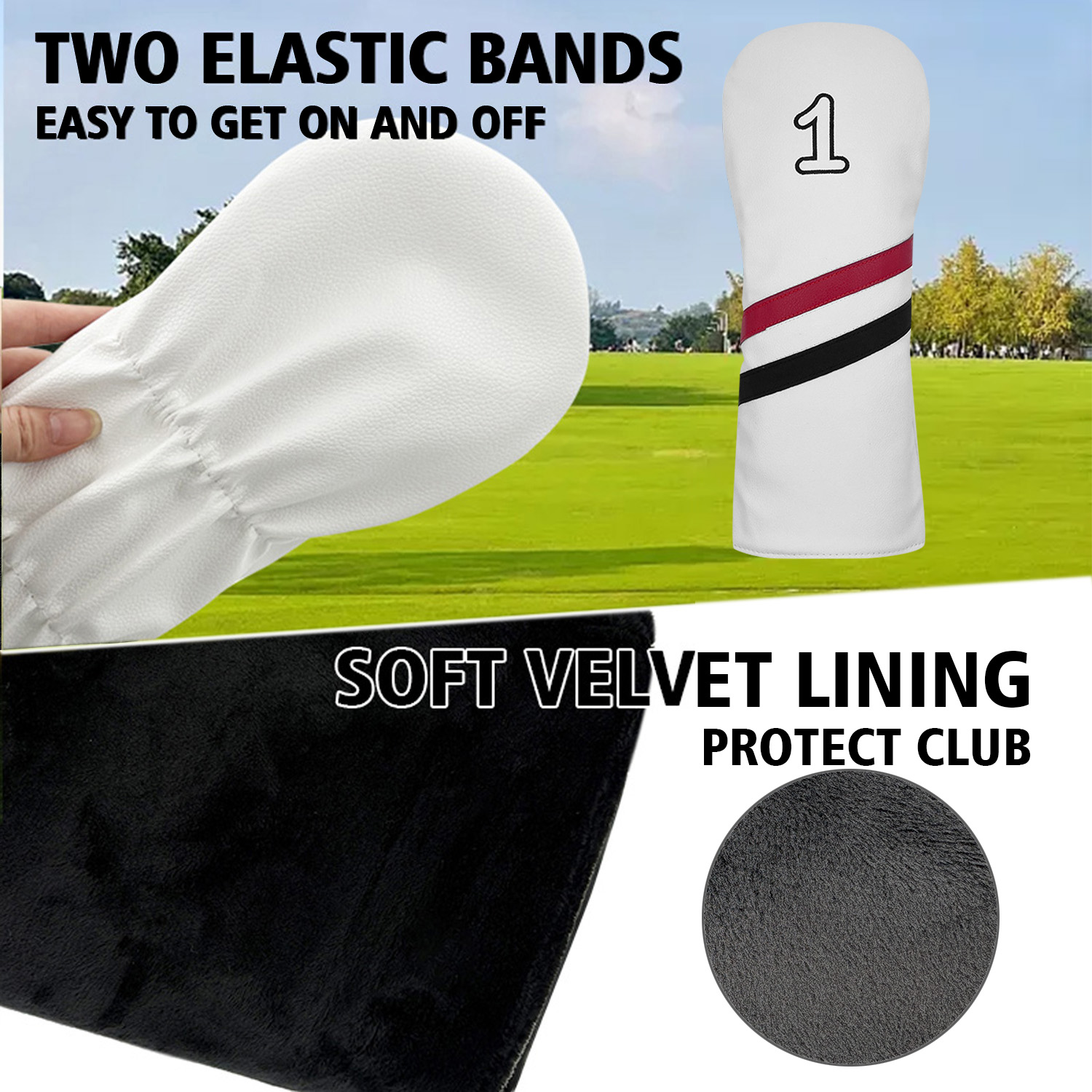 Golf Club #1 #3 #5 #U Wood Hea - Golf Equipment Deals ulasan dan harga