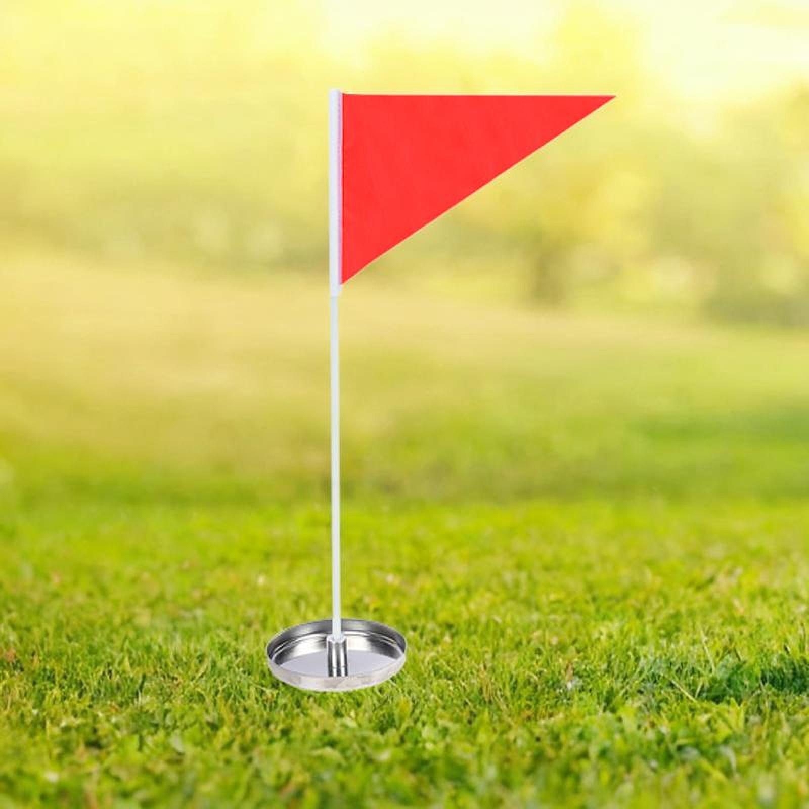 Golf Hole Cup and Flag Stainle - Golf Equipment Gifts ulasan dan harga