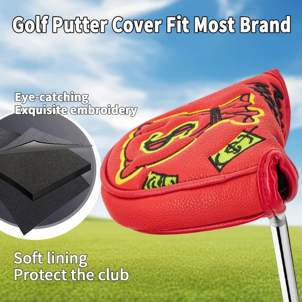 Golf Putter Cover | Half Round - Golf Equipment Deals ulasan dan harga